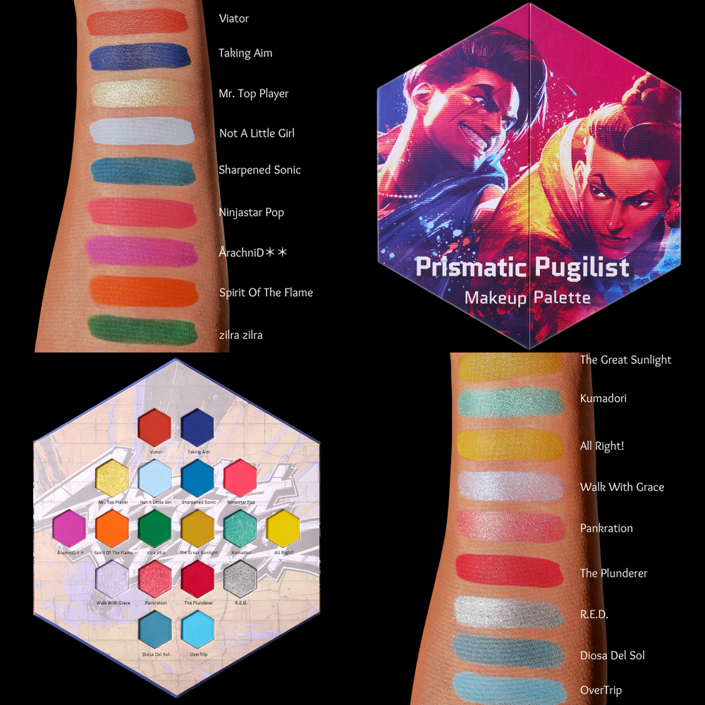 Prismatic Pugilist Makeup Palette – Game Beauty®